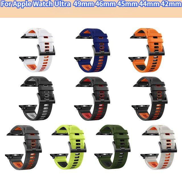 Sport-Silikonarmband für Apple Watch, Silikon, Unisex - Bild 1