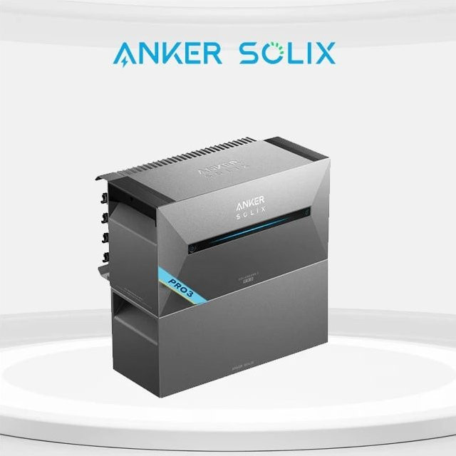 Anker SOLIX Solarbank 3 E2700 Pro Speicher in Grau mit 2,68 kWh Kapazität und 1x BP2700 Erweiterungsakku - Bild 1