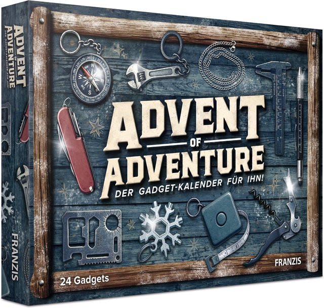 Advent of Adventure – Der Gadget-Kalender für Ihn, Kalender - Bild 1