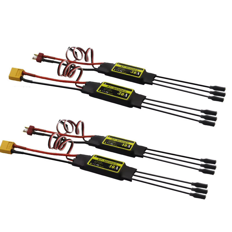 U-Angel-1988 ESC Bürstenlos, T/XT60 Stecker, Schwarz - Bild 1