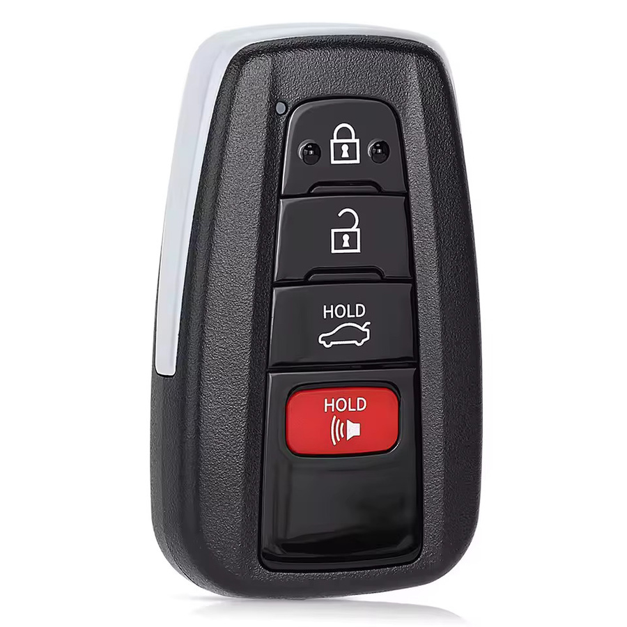 KEYECU Keyless Remote Smart Key FOB für Toyota Camry 2018-2021, Farbe: Schwarz, P/N: 89904-06220, 89904-06240, HYQ14FBC 231451-0351 - Bild 3