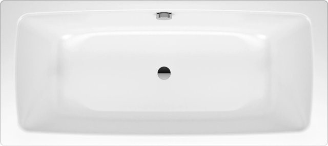 Kaldewei Cayono Duo Rechteck-Badewanne Weiß B: 180 cm, T: 80 cm, H: 41 cm - Bild 1