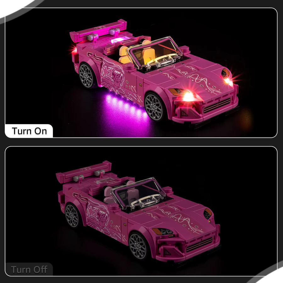 LEGO Speed Champions LED-Lichtset für 2 Fast 2 Furious Honda S2000 77241 - Bild 2