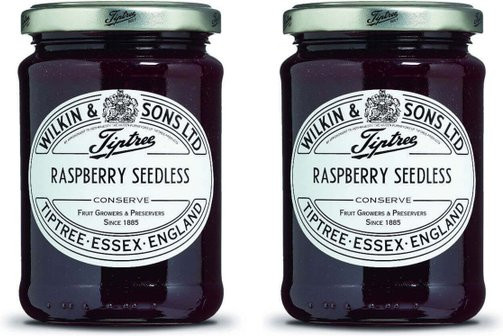 Wilkin & Sons Tiptree Himbeer-Konfitüre kernlos 2 x 340 g - Bild 1