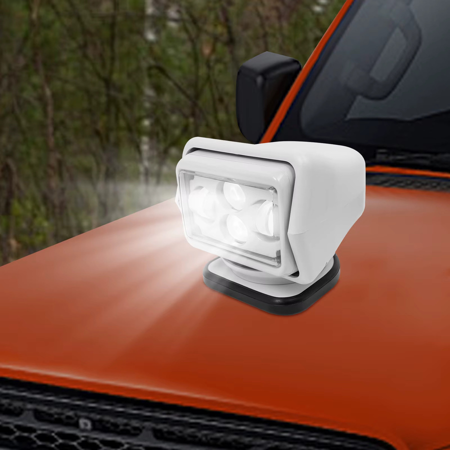 Vintoro 60W LED Suchscheinwerfer mit Fernbedienung, 8000LM Arbeitsleuchte und Notbeleuchtung, IP67 wasserdicht, Weiß - Bild 3