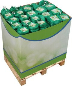 floraworld Vogelschutznetz FWClassic aus HDPE Set bestehend aus 2x5m und 4x5m - Bild 1