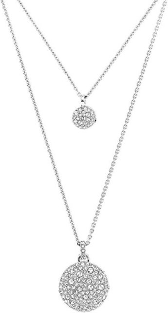 Swarovski Sublima Meteora Layering Halskette, Silber, Weiß, Kristall, Damen - Bild 1