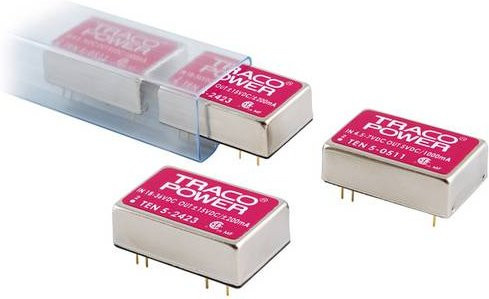 TracoPower TEN 5-2411 DC/DC-Wandler Print 24 V/DC auf 5 V/DC 1A 5W in Silber - Bild 1