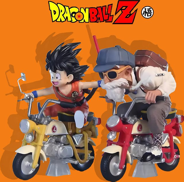 Bandai Dragon Ball Z Son Goku Master Roshi Actionfigur, Einzelfigur, Kunststoff - Bild 1