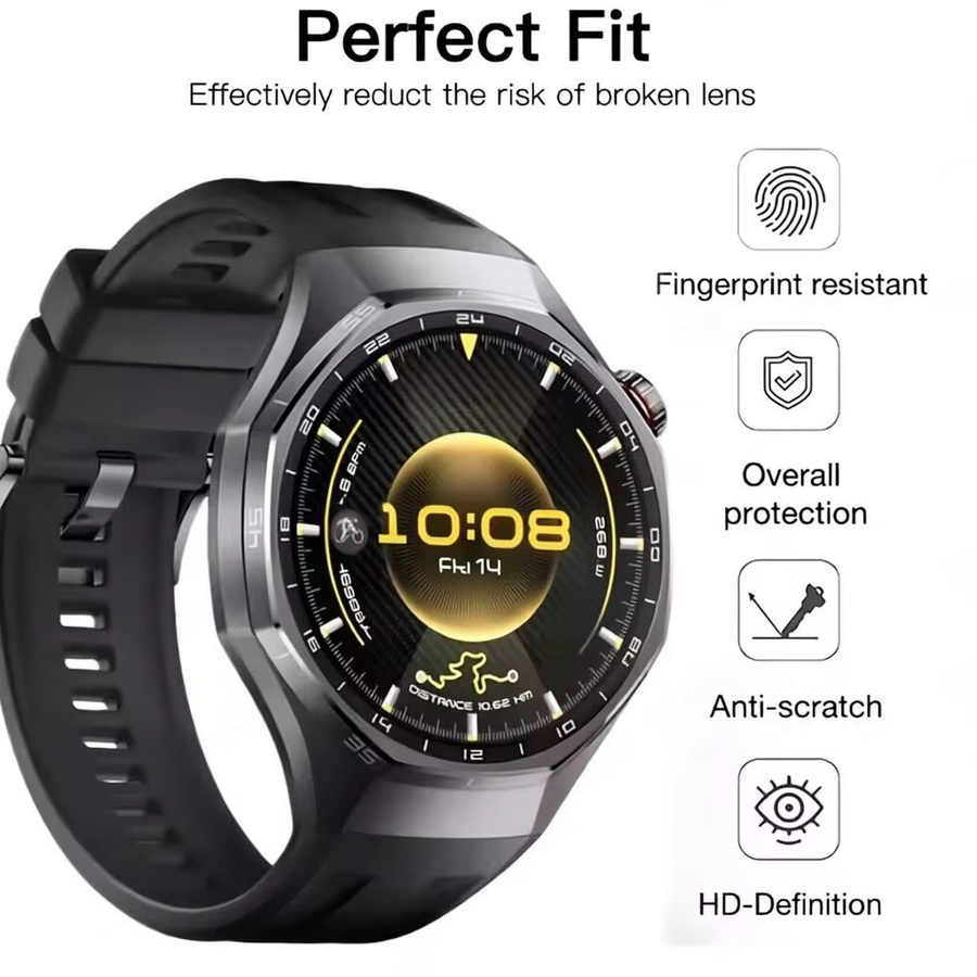 Huawei Displayschutzfolie Hydrogel, transparent, Watch GT 4 5 6 - Bild 5