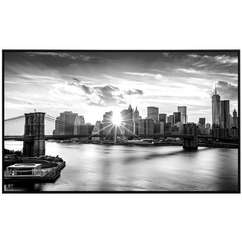 papermoon Infrarotheizung EcoHeat New York Schwarz Weiss mit Matt-Effekt und App-Steuerung - Bild 2