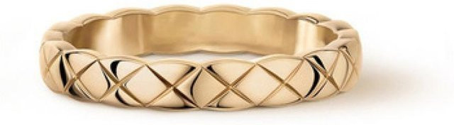 Xiaoxiangfeng Coco Rhombus Ring, 750 Roségold, Damen, Ringgröße 10 - Bild 1