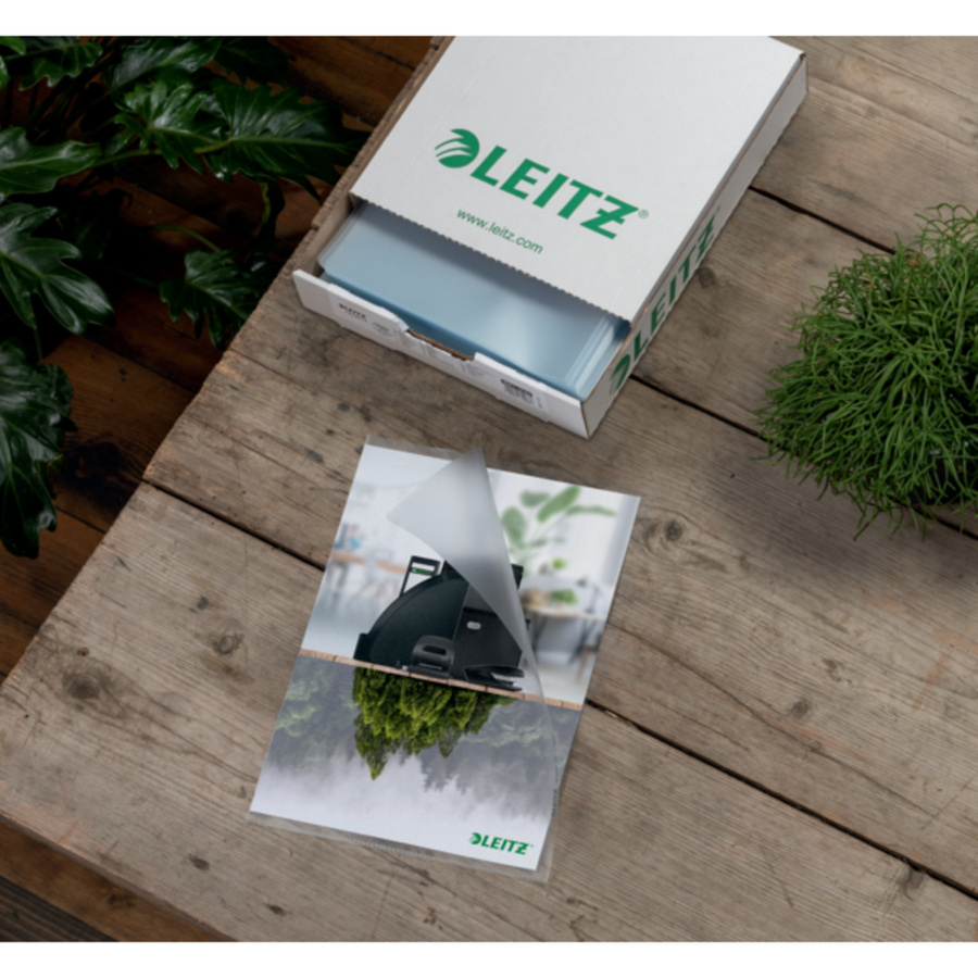 Leitz Sichthüllen Recycle DIN A4, transparent, 100 Stück - Bild 2