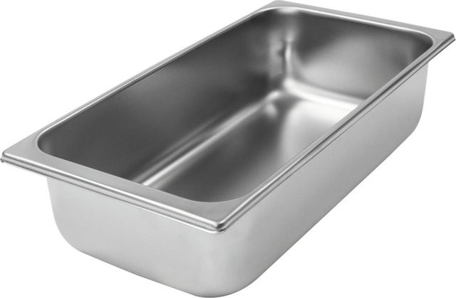 Schneider Eisbehälter aus Edelstahl in Silber, L: 33 cm, B: 16,5 cm, H: 8 cm - Bild 1