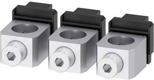 Siemens Rundleiteranschlussklemme 3VA9373-0JB13 in Silber - Bild 1