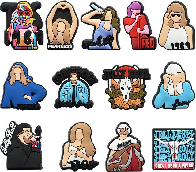 Potdemiel Schuh-Charms-Set, Kinder - Bild 1