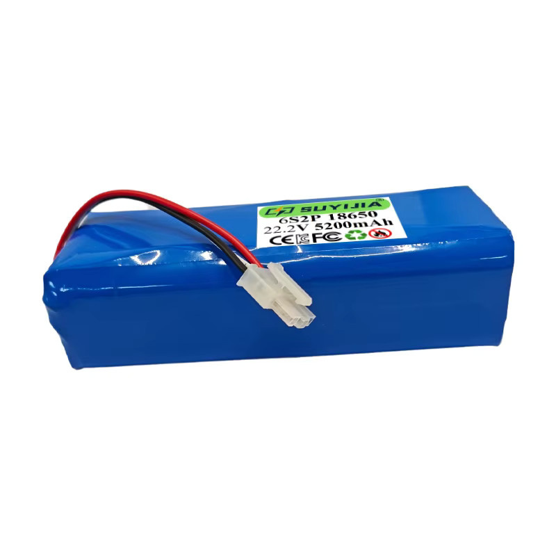 SUYIJIA 6S2P Li-Ionen-Akku 22,2 V 5200 mAh in Blau mit BMS-Schutz für RC-Drohnen und Roboter - Bild 3