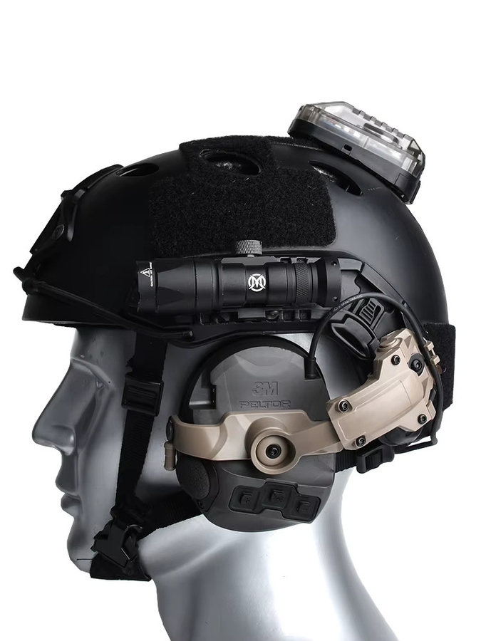 WADSN Taktischer Headset-Adapter für Fast-Helm ARC und Wendy M-LOK Schiene, Schießhalterung kompatibel mit VII - Bild 6