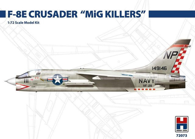 Hobby 2000 F-8E Crusader - MiG Killers, Modellbau, 1:72 - Bild 1