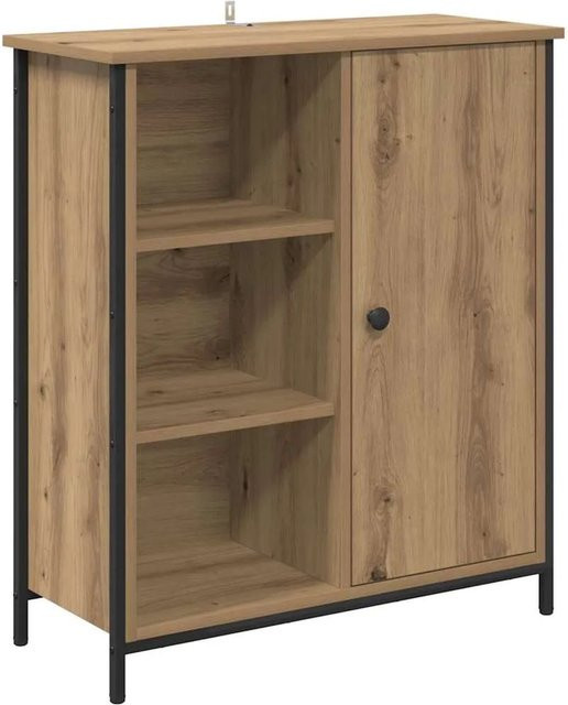 vidaXL Sideboard Artisan-Eiche in Braun aus Holzwerkstoff, B/T/H: 70 x 30 x 80 cm - Bild 1