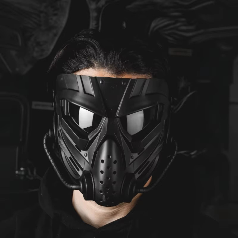 ZLang Vollgesichtsschutzmaske Totenkopf, taktische Spielmaske - Bild 3