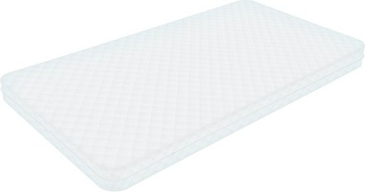 ML-Design Kindermatratze aus Kaltschaum und Polyester in Weiß, B/T/H: 90 x 200 x 10 cm - Bild 1