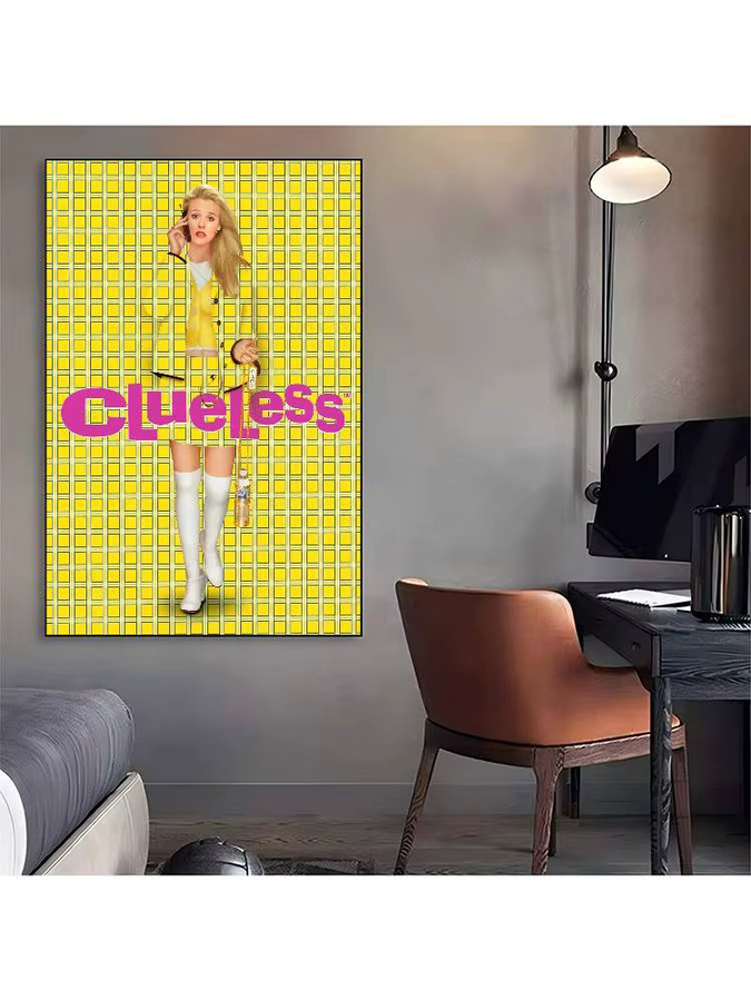Selbstklebendes Clueless Film- und Anime-Poster in HD-Qualität als Retro Wandkunst für deine Kawaii Raumdekoration - Bild 4
