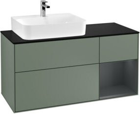 V&B Waschtischunterschrank Finion in Lackoptik, Breite: 120 cm, Tiefe: 50,1 cm, Höhe: 50,1 cm - Bild 1
