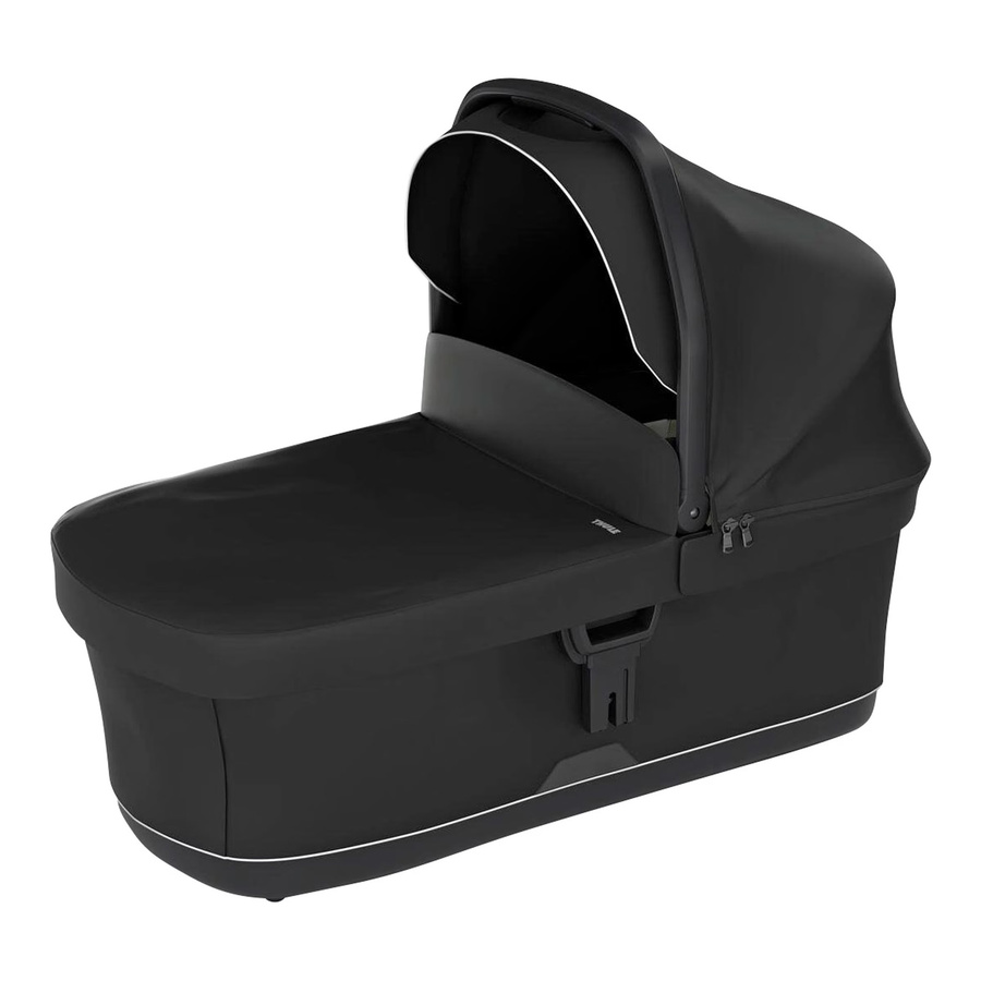 Thule Kombikinderwagen Urban Glide 3 Magnetic Buckle 4in1 Travel-Set mit Babyschale Maple und Isofix-Basis in Schwarz - Bild 1