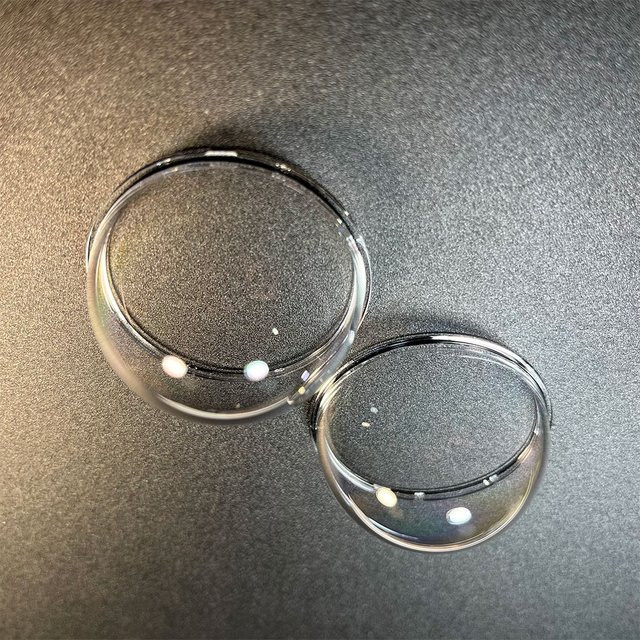 4 Stück transparente Acryl-Kuppelabdeckungen für CCTV-Kameras, 2 Zoll große PC-Kuppeln für den Innen- und Außenbereich - Bild 1