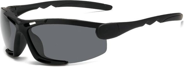 Binchi Keji Travel Sportbrille, Unisex, Vollrand, Kunststoff, schwarz - Bild 1