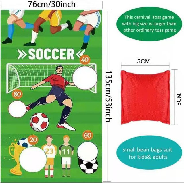 Fashnics Sandsackwerfen Bohnensack Fahne Spielzeug, ab 14 Jahre - Bild 1