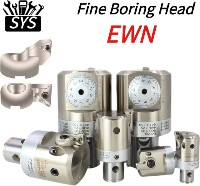 SYS Precision Verstellbarer feiner Bohrkopf RBH EWN Bit-Halter in Silber - Bild 1
