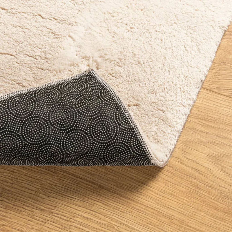 Vidaxl Teppich Huarte Kurzflor in Beige, B/T: 200 x 200 cm - Bild 1