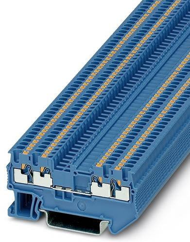 Phoenix Contact 3208208 Durchgangsreihenklemme 3,5mm Schnellanschluss Blau 50 Stück - Bild 1