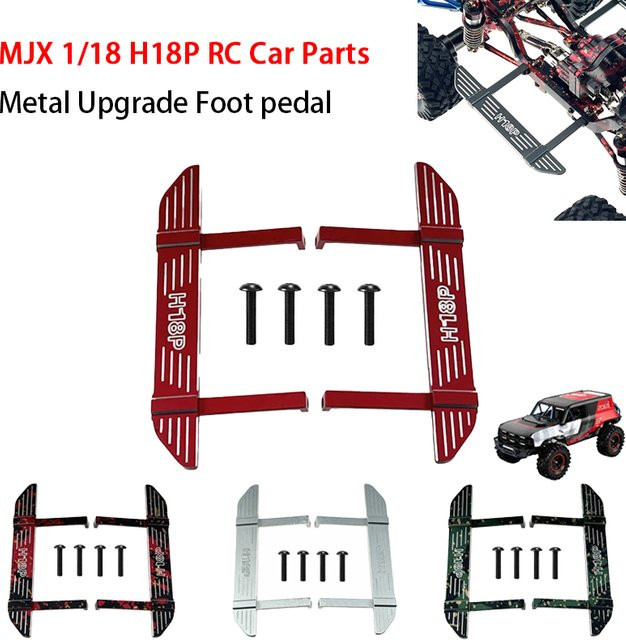MJX RC Crawler Zubehör, Metall-Upgrade/Modifikation, Linke und Rechte Fußpedale - Bild 1