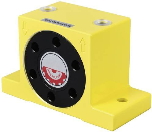 TRU COMPONENTS G08T Turbinenvibrator Gelb mit G1/8 Anschluss und 45900 U/min Nenn-Frequenz bei 6 bar - Bild 1