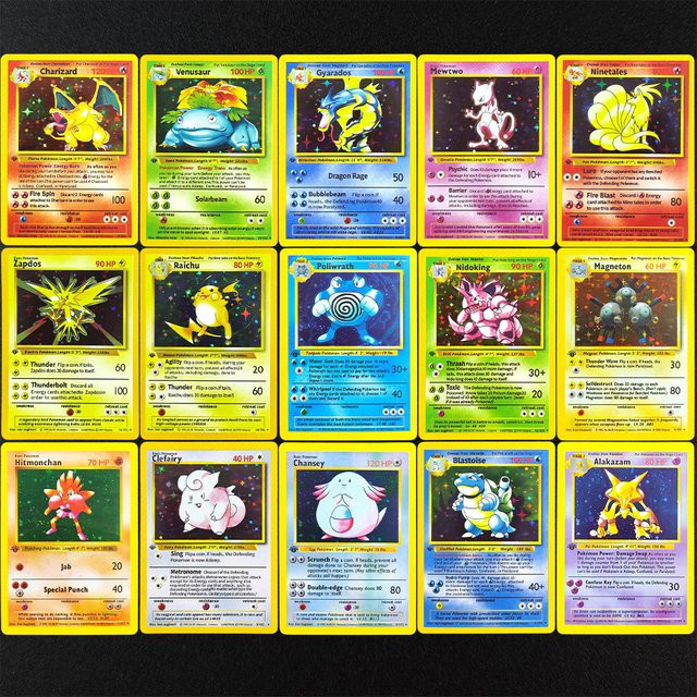 Keeppley Pokémon Sammelkarten, 15-teiliges Set, English - Bild 1