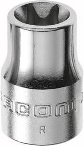 Facom Steckschlüssel 3/8 Zoll für TX E8 in Silber - Bild 1