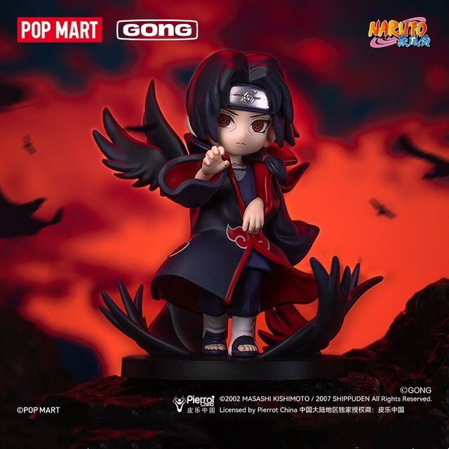 POPMART Naruto Shippuden Akatsuki Arc Blind Box, Anime Figur - Bild 1