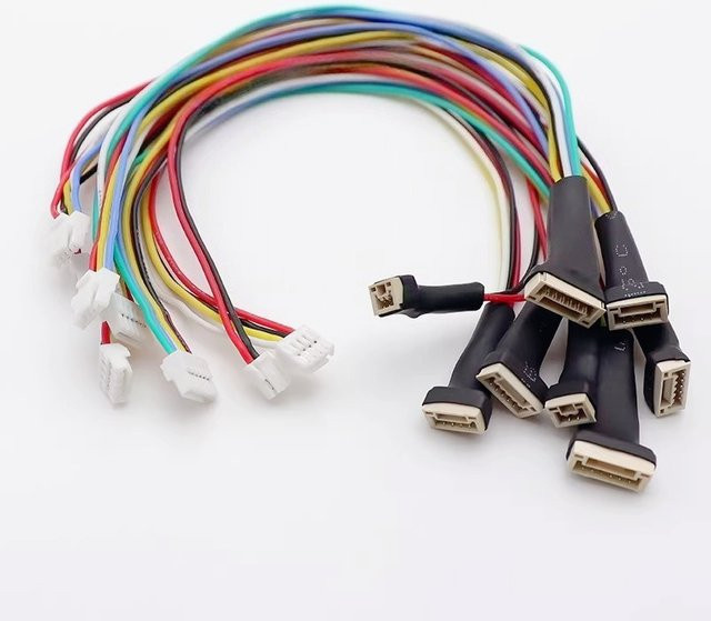E-SIMPO 5 Stück GH1.25 Steckverbinder Verlängerungskabel 26AWG, 20 cm Silikonkabel, Multicolor - Bild 1