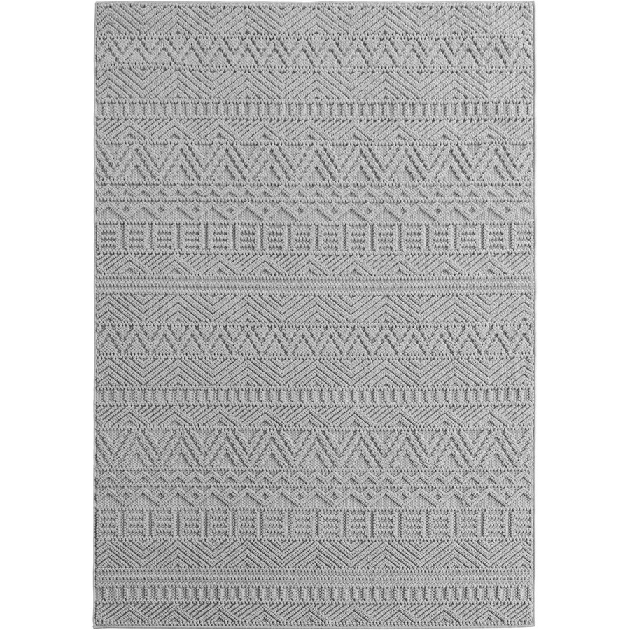 Ayyildiz Kurzflorteppich Helix Silber, B/H/L: 160 x 0,7 x 230 cm - Bild 2