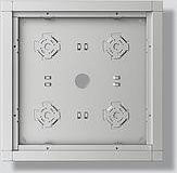 Siedle Aufputzgehäuse aus Aluminium in Weiß - Bild 1