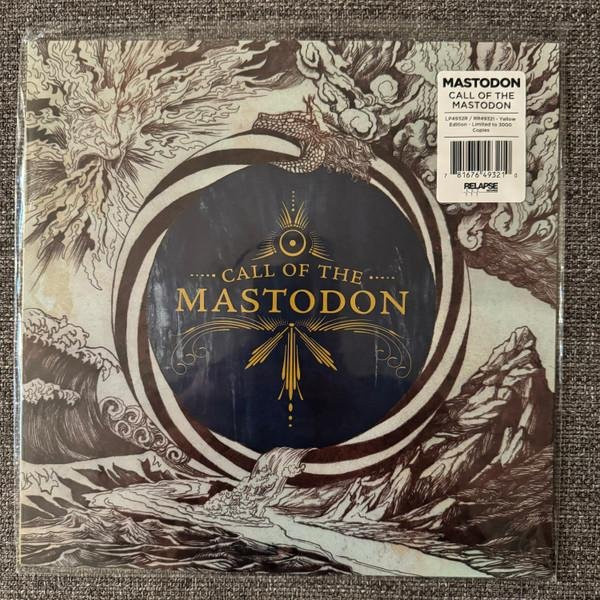 Mastodon Call Of The Mastodon LP Schallplatte auf grauem Vinyl von Relapse Records (2023) - Bild 1