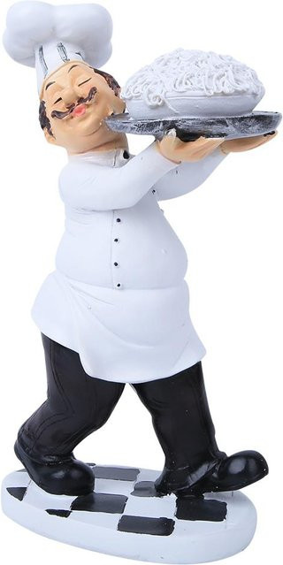 KaiSai Koch Deko-Figur aus Harz als stilvolles Ornament für dein Restaurant oder Café - Bild 1