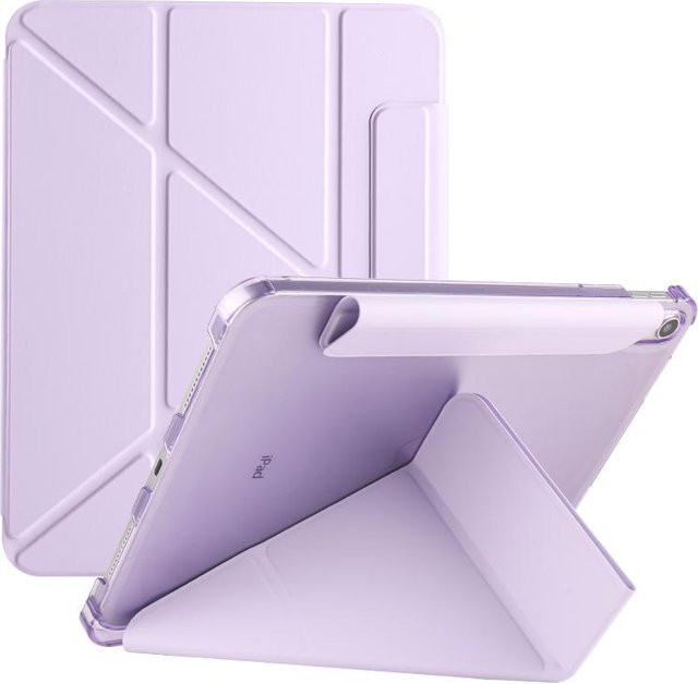 Funda Schutzhülle für iPad Air 11 M4 und iPad Air 11 M2/M3 mit Stifthalter und faltbarer PC-Rückseite, Farbe: Purple - Bild 1