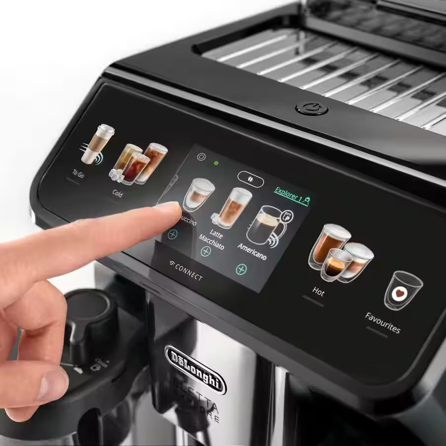 De'Longhi Eletta Explore Kaffee-Vollautomat ECAM 450.65.G in Dunkelgrau - Bild 4