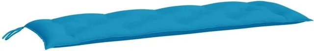 vidaXL Gartenbank-Auflagen 2er-Set Hellblau aus wasserabweisendem Oxford-Gewebe B/T/H: 150 x 50 x 7 cm - Bild 1
