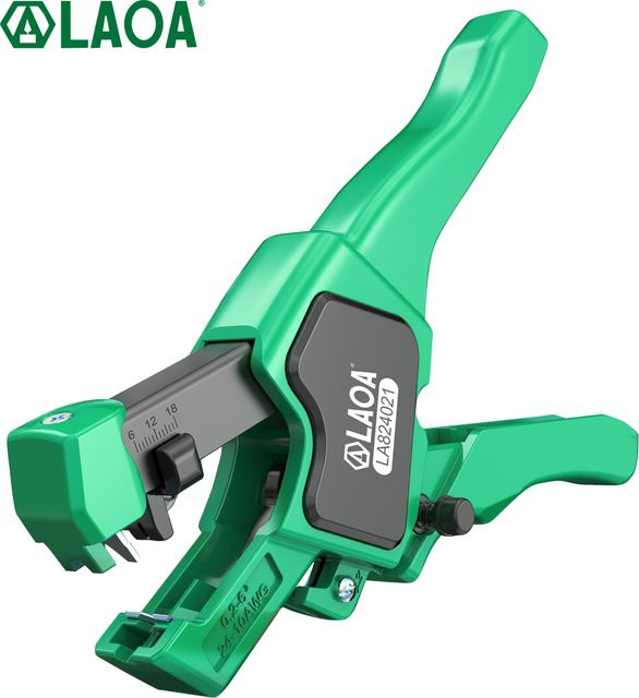 LAOA Industrial Fast Automatische Abisolierzange und Multifunktions-Crimpzange in Grün - Bild 1
