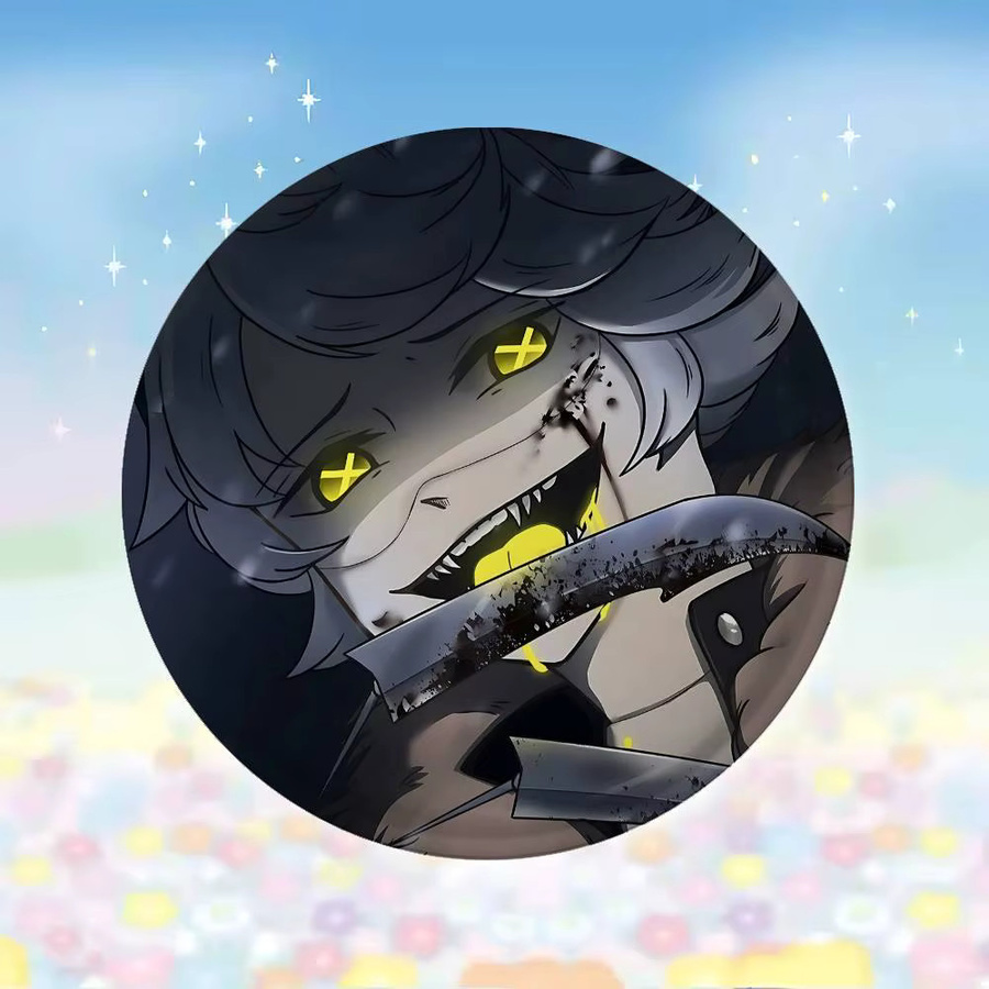 Anstecknadel Anime M-Murder Drone, Tinplate, Metal Badge - Bild 5